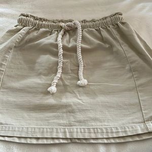 J. Crew Tie-waist pull-on skirt M